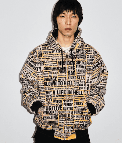 40代男性が着るシュプリームのコーデ例