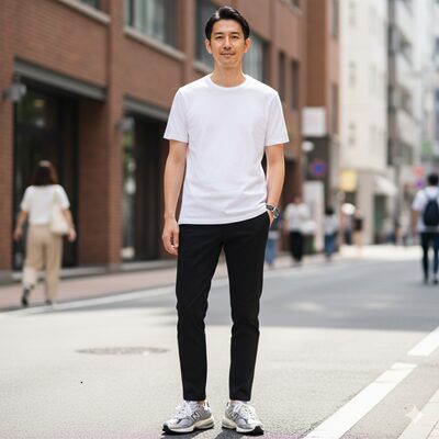 ニューバランス1906コーデ術①(イメージ画像)