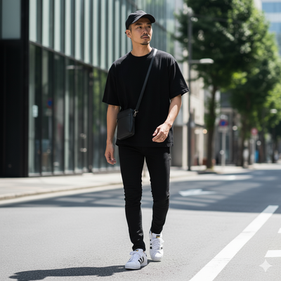 アディダスのスーパースターコーデ術②（イメージ画像）