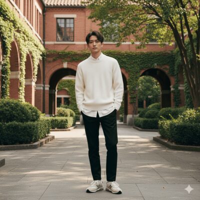 ニューバランス1880コーデ術①(イメージ画像)