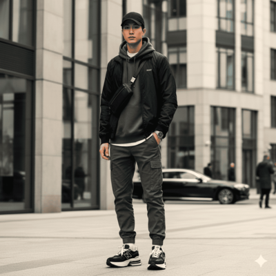 ニューバランス1880コーデ術②(イメージ画像)