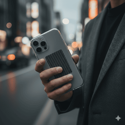 おしゃれなスマホステッカー参考例