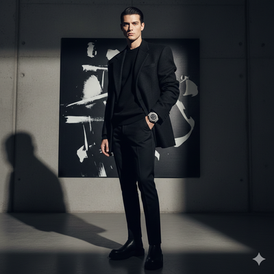 ジェイコブの時計おしゃれコーデ