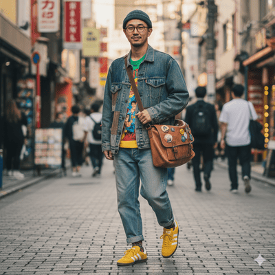 アディダスのバミューダスニーカーコーデ術②（イメージ画像）