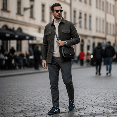 アディダスのバミューダスニーカーコーデ術①（イメージ画像）