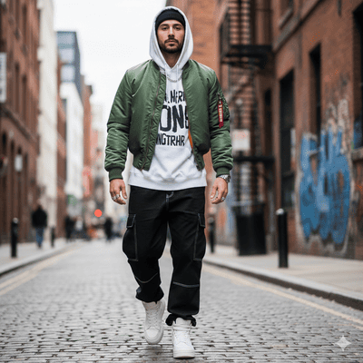 アルファMA-1を使ったキレイめコーデ