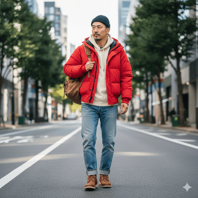 カナダグースコーデ術(イメージ画像)