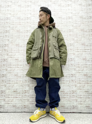 ニューバランス574おしゃれコーデ