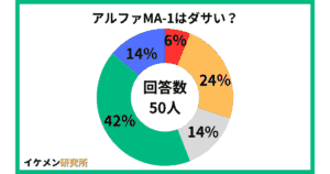 アルファのMA-1はダサい？50人へのアンケート結果