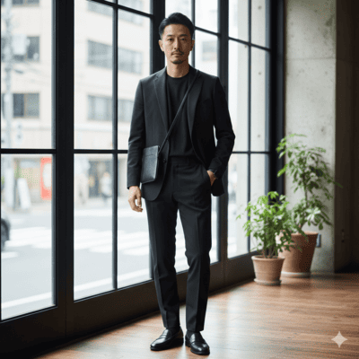 ゼロプレッシャースーツコーデ術③（イメージ画像）