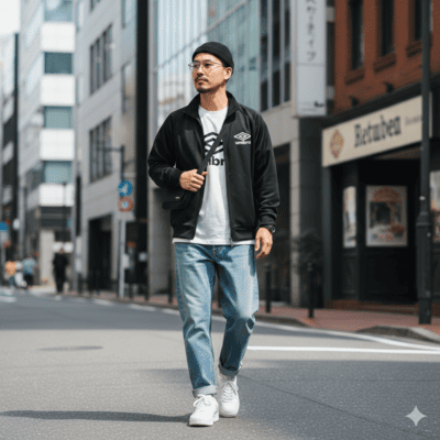 UMBRO (アンブロ)コーデ術①(イメージ画像)