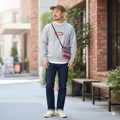 チャムスコーデ術①(イメージ画像)