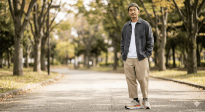 ホカオネオネ（ブランド）コーデ術③（イメージ画像）