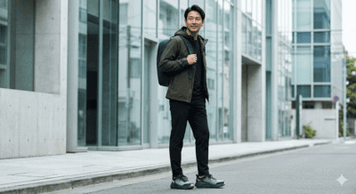 ホカオネオネ（ブランド）コーデ術①（イメージ画像）