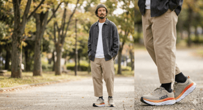 メンズのベージュチノパンコーデ術③（イメージ画像）