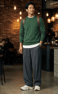 ニューバランス9060コーデ術②（イメージ画像）