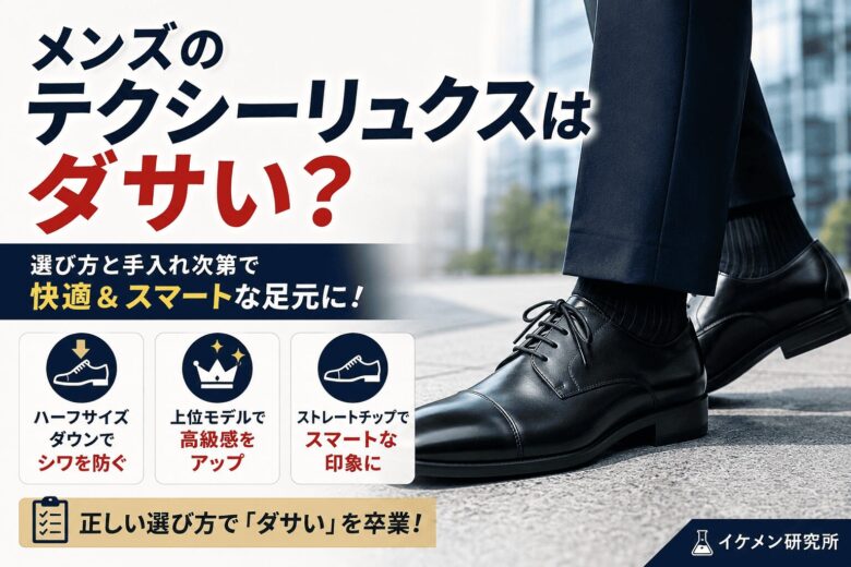 テクシーリュクスはダサい？安っぽく見せない選び方とおすすめモデル
